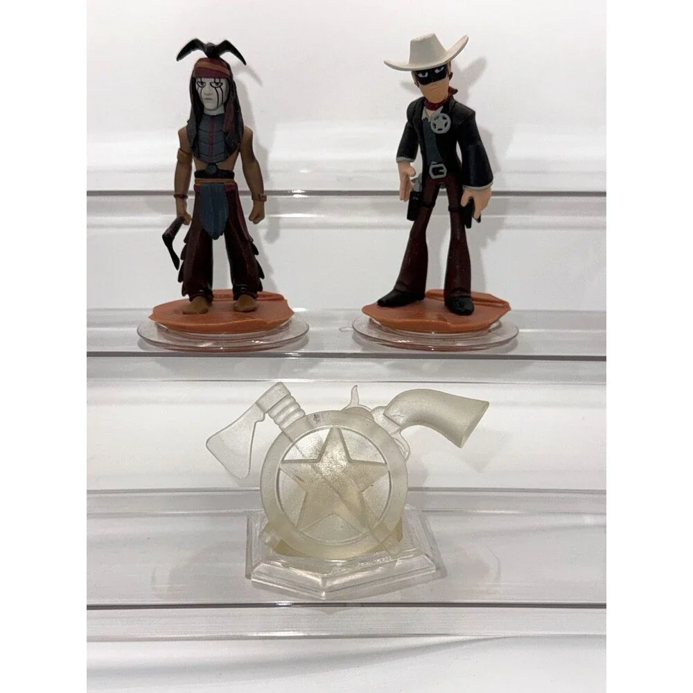 Disney Infinity 2.0 The Lone Ranger Playset Lone Ranger, Tonto, and Crystal